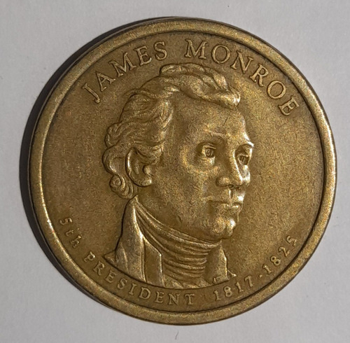 Imagen 1 de 2 de Moneda James Monroe 1817- 1825