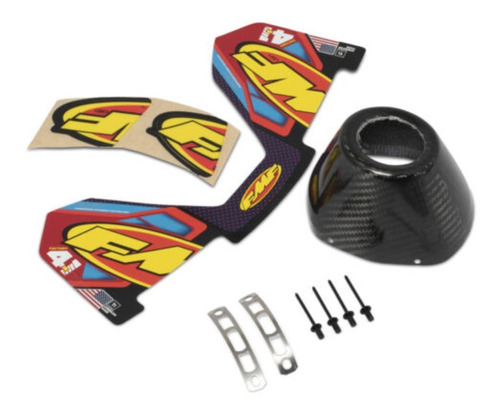 Kit Tapa Cola Carbono Rct Fmf