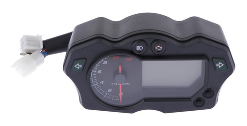 Universal Digital De 7 Colores, 12000 Rpm, Para Moto Y Coche