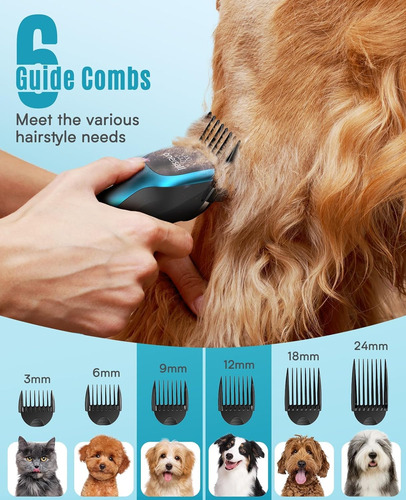 Oneisall Dog Clippers For Grooming Super Power Do De 2 Veloc