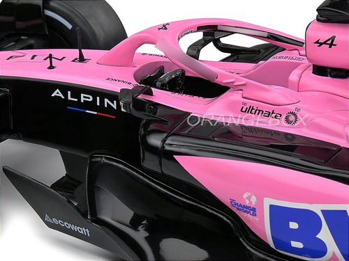 F1 Alpine A523 Presentation Version 2023 1:18 Solido Rosa