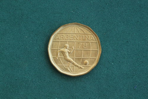 Moedas Campeonato Mundial De Futebol Argentina 1978 (Usado)