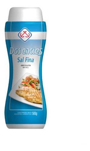 Sal Fina Dos Anclas Salero 500grs Pack 10u