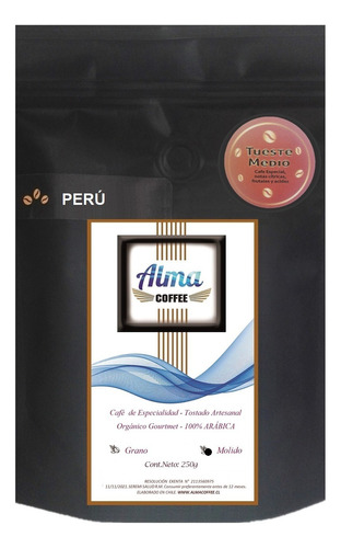 Café Almacoffee Especialidad Orgánico Gourmet 250g