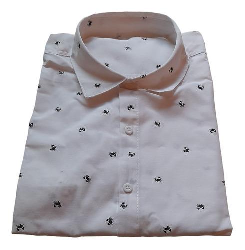 Camisa Manga Larga Estampada