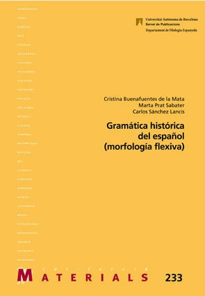 Gramatica Historica Del Espaã¿ol (morfologia Flexiva) - S...