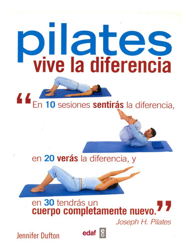 Pilates Vive La Diferencia - Dufton,jennifer