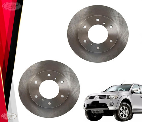 Disco Freno Delantero Mitsubishi L200 Triton 2008/2015 Par