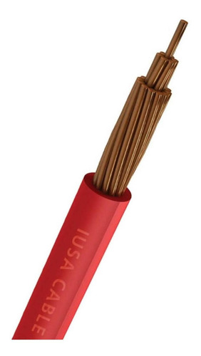 Cable Para Alambrado De Tableros 14 Awg En Bolsa Color Rojo