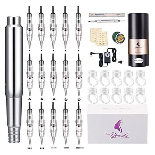 Kits De Máquina De Tatuaje Permanente Con 15pcs Pen Gb8fr