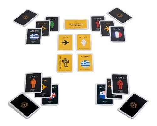 Imagen 3 de 4 de Juego De Mesa Con Naipes Espionaje Cartas Yetem 80601