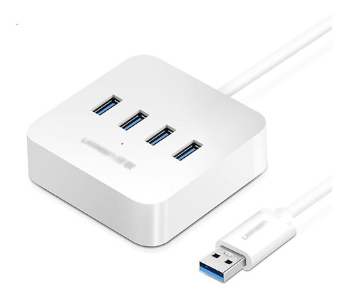 Soen Hub Dock Adaptador Usb Splitter 4 Puerto 3.0 Data Para