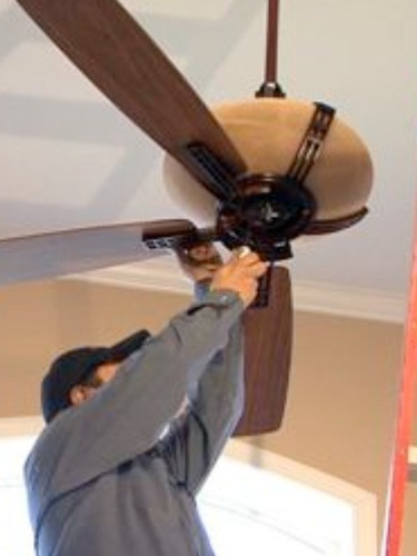 Imagen 3 de 5 de Instalación, Reparación, Balanceo De Ventiladores De Techo