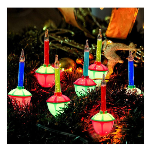 Luces De Burbujas De Navidad Olixmlya, Luces De Burbujas De