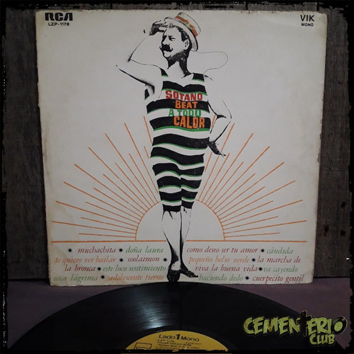 Sotano Beat A Todo Calor - Arg 1970 - Vinilo Lp