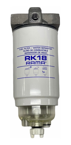 180rk Filtro Combustible Separador De Agua Rama Hasta 350hp