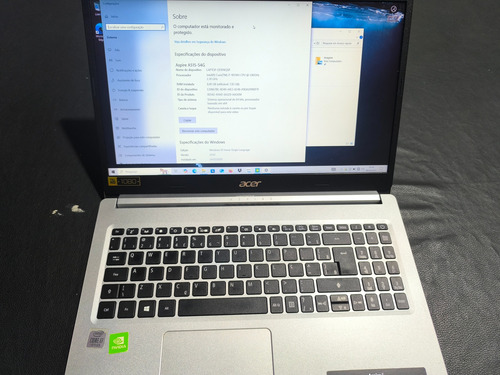 Notebook Acer Aspire 5 A515-54g I7 8gb 512gb 15.6 Geforce Mx (Usado)