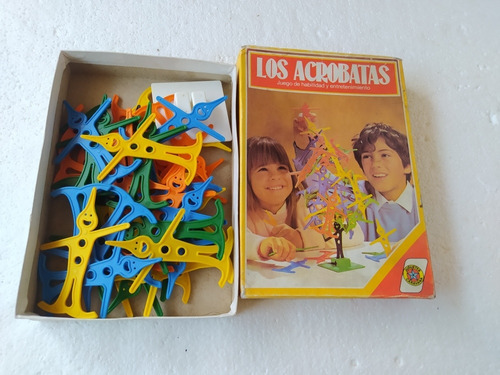 Juego De Mesa Antiguo  Los Acróbatas 