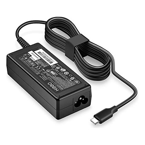 Cargador De Portátil Usb C 65w 45w Hp Chromebook 14 13...