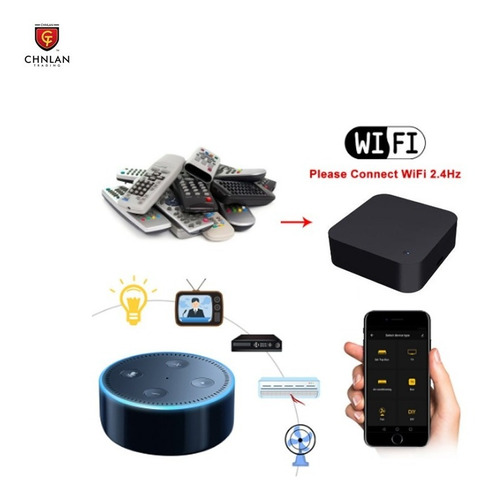 Imagen 5 de 10 de Interruptor Wifi Luces Inteligentes Tuya Sin Neutro Alexa G