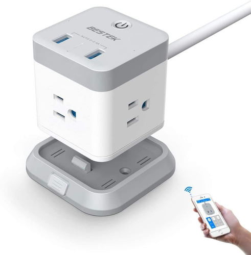 Multicontacto, Supresor, Puertos Usb, Control Wifi, Bestek