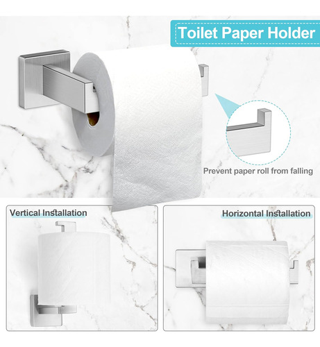 Juego De Accesorios De Baño De 5 Piezas, Juego De Accesorios