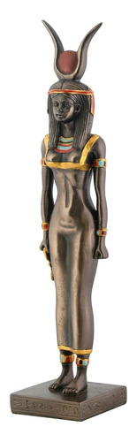 Egipcio Bronce Estatua Coleccionable Isis