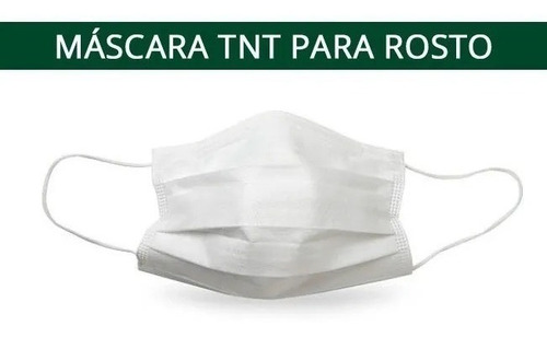 Máscara Dupla Descartável C/ Elastico 50un