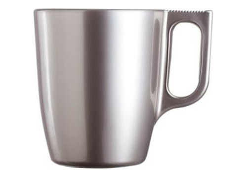 Mug Taza 250ml Plata Ref.j1118 Flashy Breakfast Luminarc P G