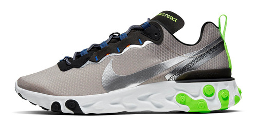 Zapatillas Nike React Element 55 University Ci3831-100   