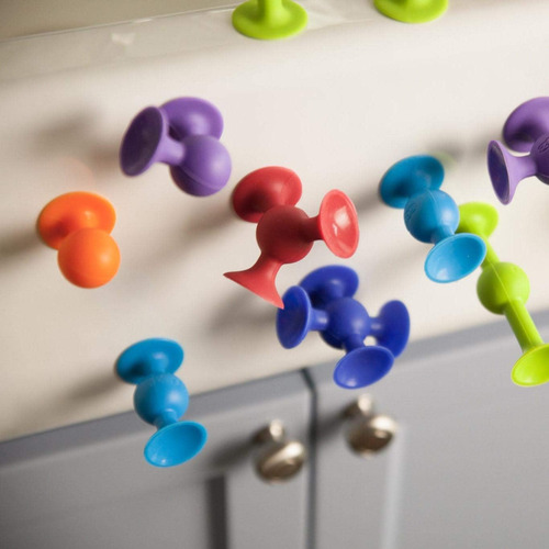Fat Brain Toys Squigz Deluxe Set - Juguete De Construcción C