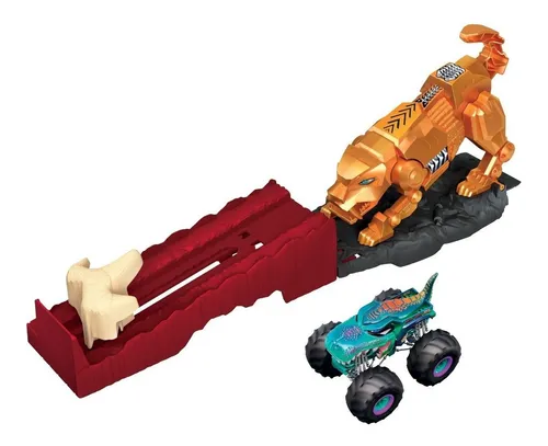 Hot Wheels Monster Trucks Ataque De Diente De Sable