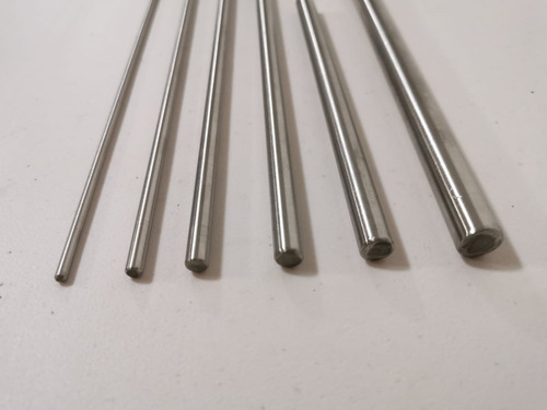 Material redondo de aluminio longitud 300 mm número de piezas 2 barra redonda de aluminio AlCuMgPb diámetro 22 mm 