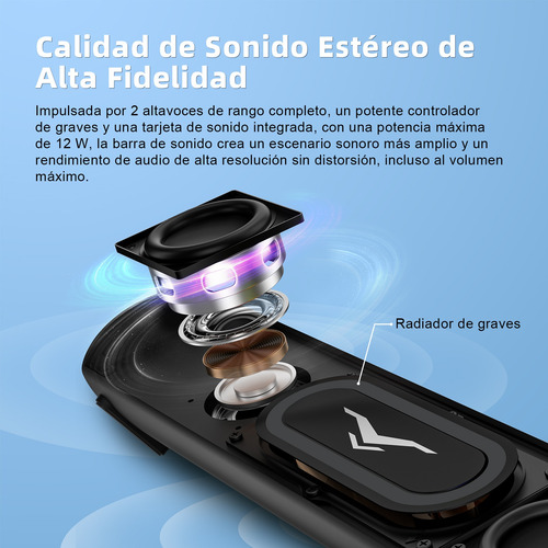 Bocina Usb Único Coolme Para Computadora Con Bluetooth