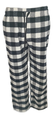 Pantalón A Cuadros Escoces Pilu Pijama Invierno Niños Niñas