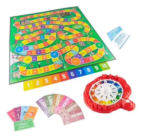 Estrela Jogo Da Vida Com Aplicativo Tabuleiro +7 Anos
