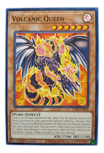 Yugi-oh! Volcanic Queen Lodt-en005 Comun