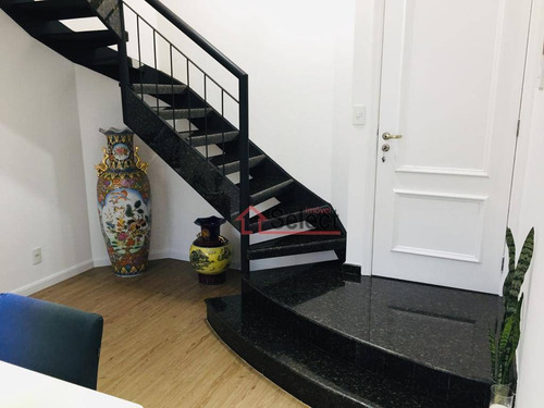 Imagem 20 de 30 de Apartamento Duplex Com 2 Dormitórios À Venda, 92 M² Por R$ 800.000,00 - Chácara Santo Antônio - São Paulo/sp - Ad0009