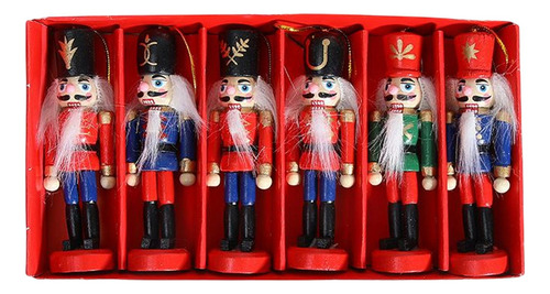 Conjunto De Adornos De Cascanueces De Navidad Figuras De