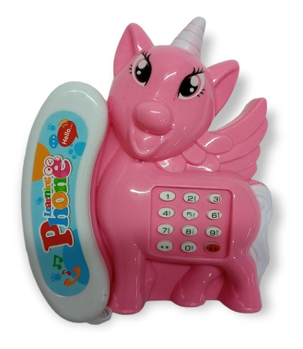 Telefono Infantil Musical Forma De Unicornio