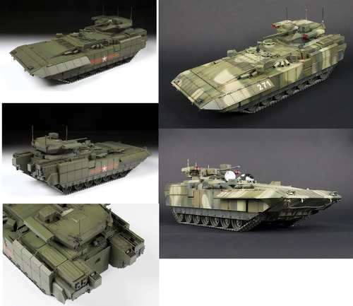Tbmp T-15 Armata Russ.fighting Vehicle By Zvezda # 3681 1/35