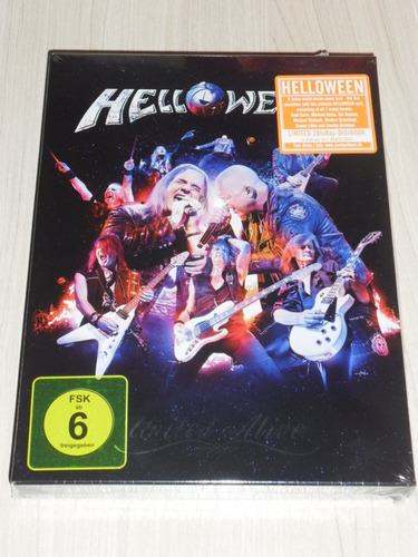 Blu-ray Helloween - United Alive In Madrid (alemão Digipack)