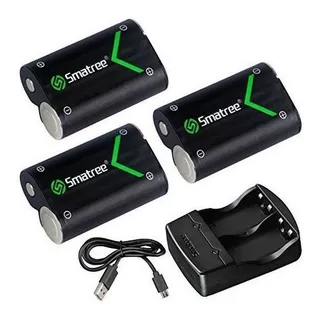 Smatree Xbox One Battery Pack 3 X 2000mah Bateria Recargabl.