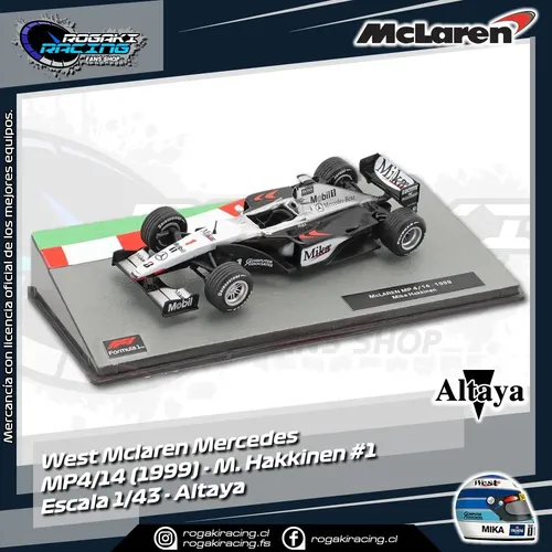 Mclaren Mp4/14 - Mika Hakkinen #1 (1:43) - Formula 1 | MercadoLibre