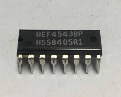 Nte 4543 C.i. Cmos 16 Pin Hef4543bp Nte4543b