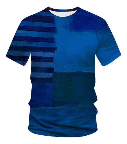 Polera Tipo B Para Hombre, Primavera/verano, Casual, Delgada