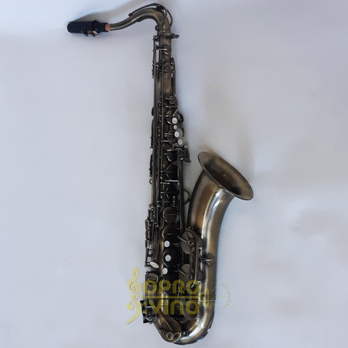 Sax Tenor Sib Envelhecido Escovado Dolphin