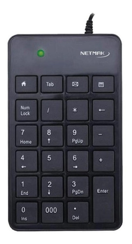 Teclado Numerico Usb Netmak Nm-kb250 Pc Notebook Usb