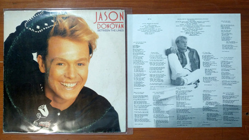 Jason Donovan Between The Lines 1990 Disco Lp Vinilo Brasil