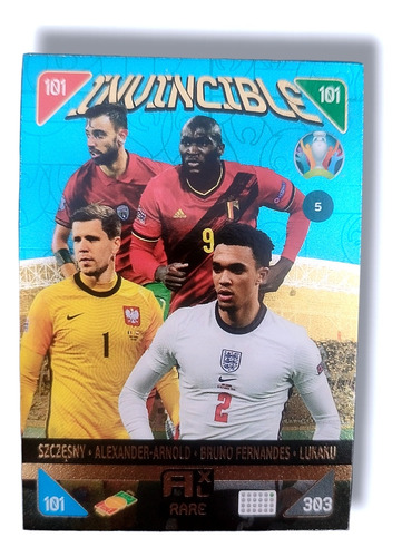 Invincible Top Master #5 Adrenalyn Euro 2021 Kick Off Panini